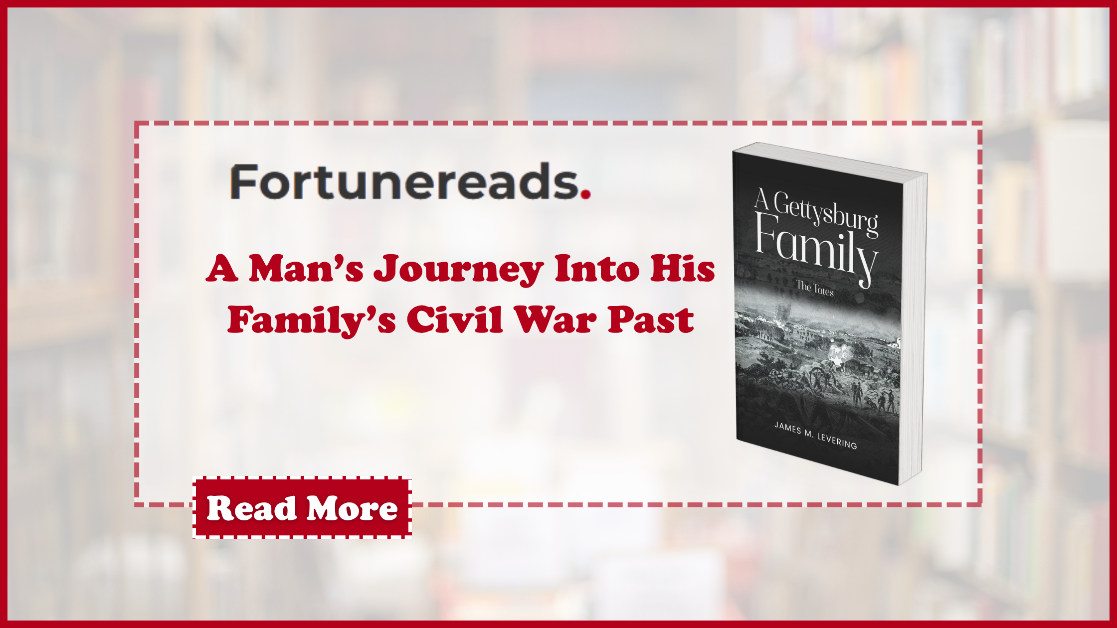 James M. Levering Blog Banner